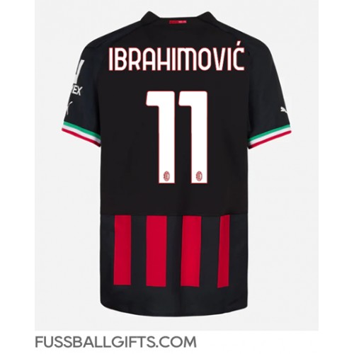 AC Milan Zlatan Ibrahimovic #11 Fußballbekleidung Heimtrikot 2022-23 Kurzarm